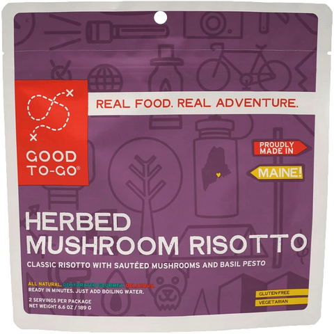 Good To-Go Herbed Mushroom Risotto