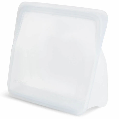 Stasher Stand-Up Mid Bag - Aqua